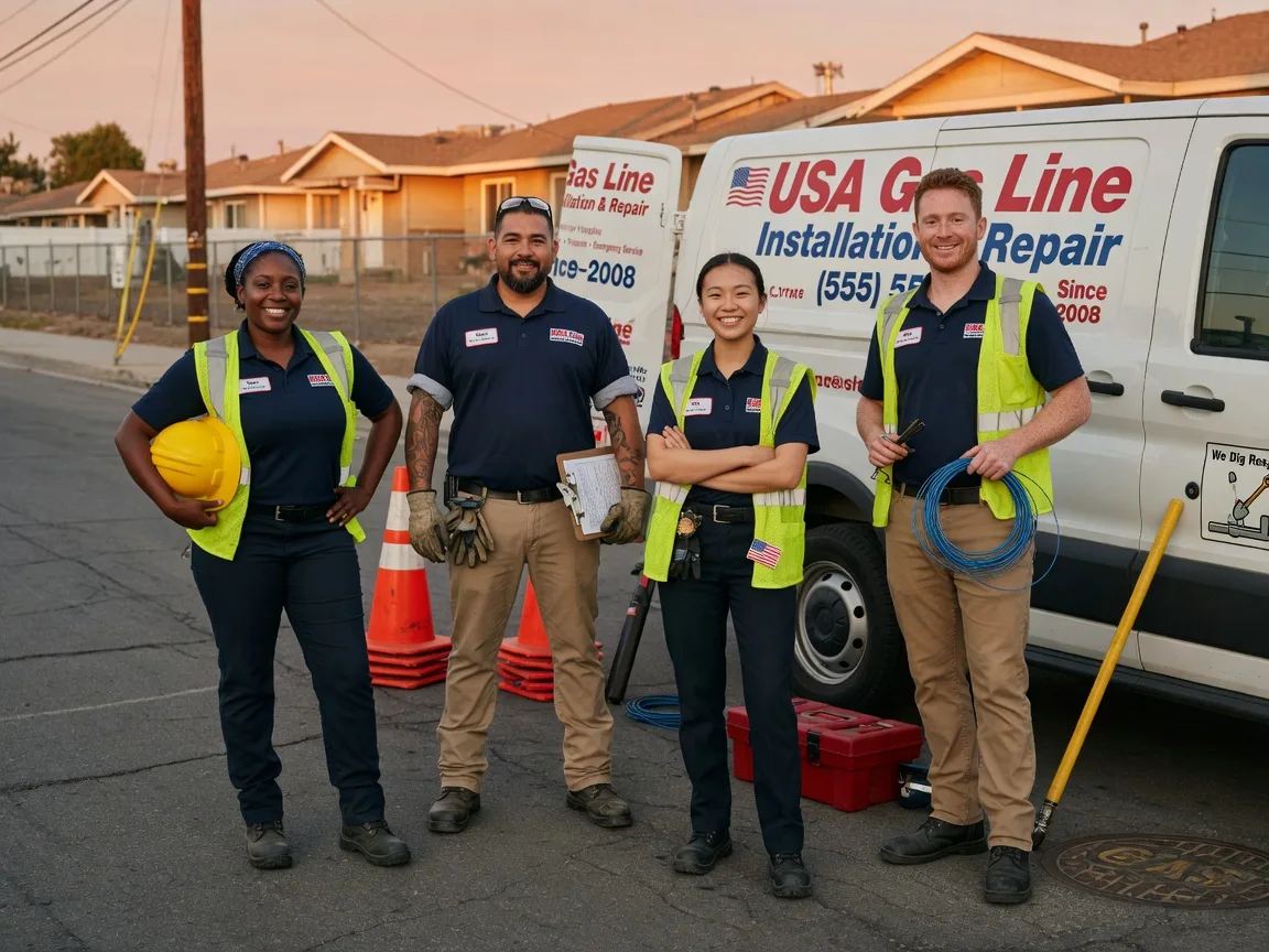 Gas Line Installation company in Sapulpa, OK